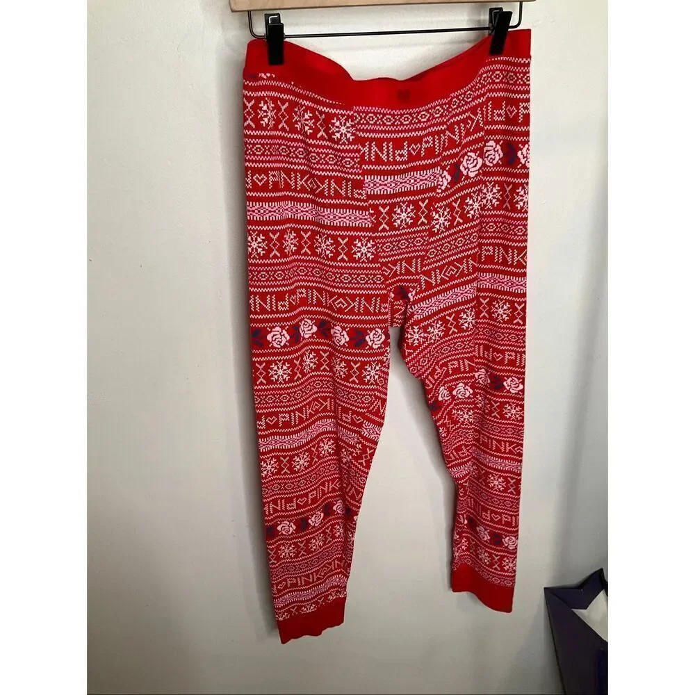 Victoria’s Secret PINK Thermal Fair Aisle Set